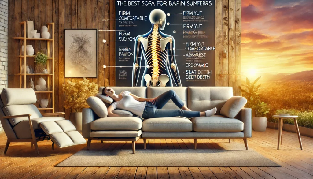 Best Sofa for Back Pain Sufferers