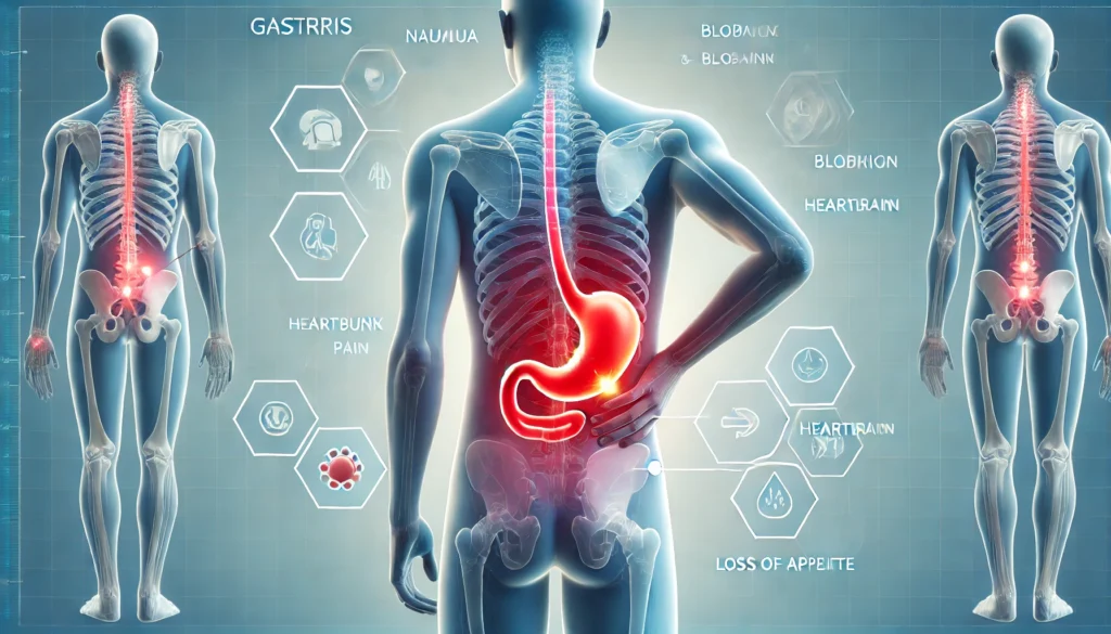 Gastritis Symptoms and Back Pain