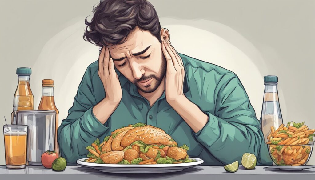 headache after meal